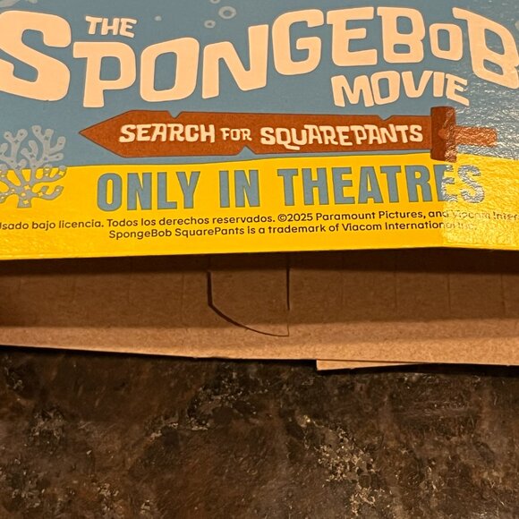 Burger King Kids Spongebob Movie Search For Squarepants Crown - Picture 3 of 3